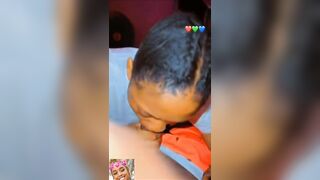 J'ai invité ma ivoirienne pour faire une pipe