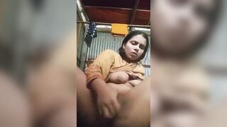 Step mom masturbating in the bathroom