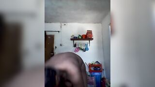 Ghana girl feeling her horny