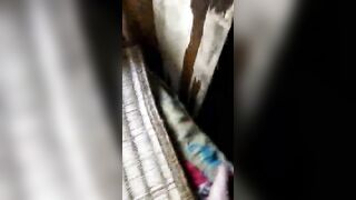 Horny wife fingering pussy