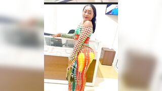Nude d'une influenceuse congolaise