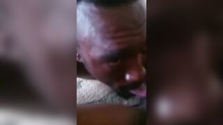 Sucking my wife's pussy