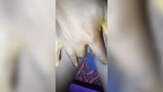 Horny pussy fingering