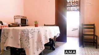 Big-Ass Latina Babe Loves Morning Sex