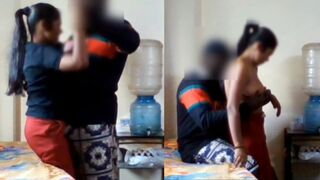 Fille indienne, Nigérian, couple interracial cocu nigériane