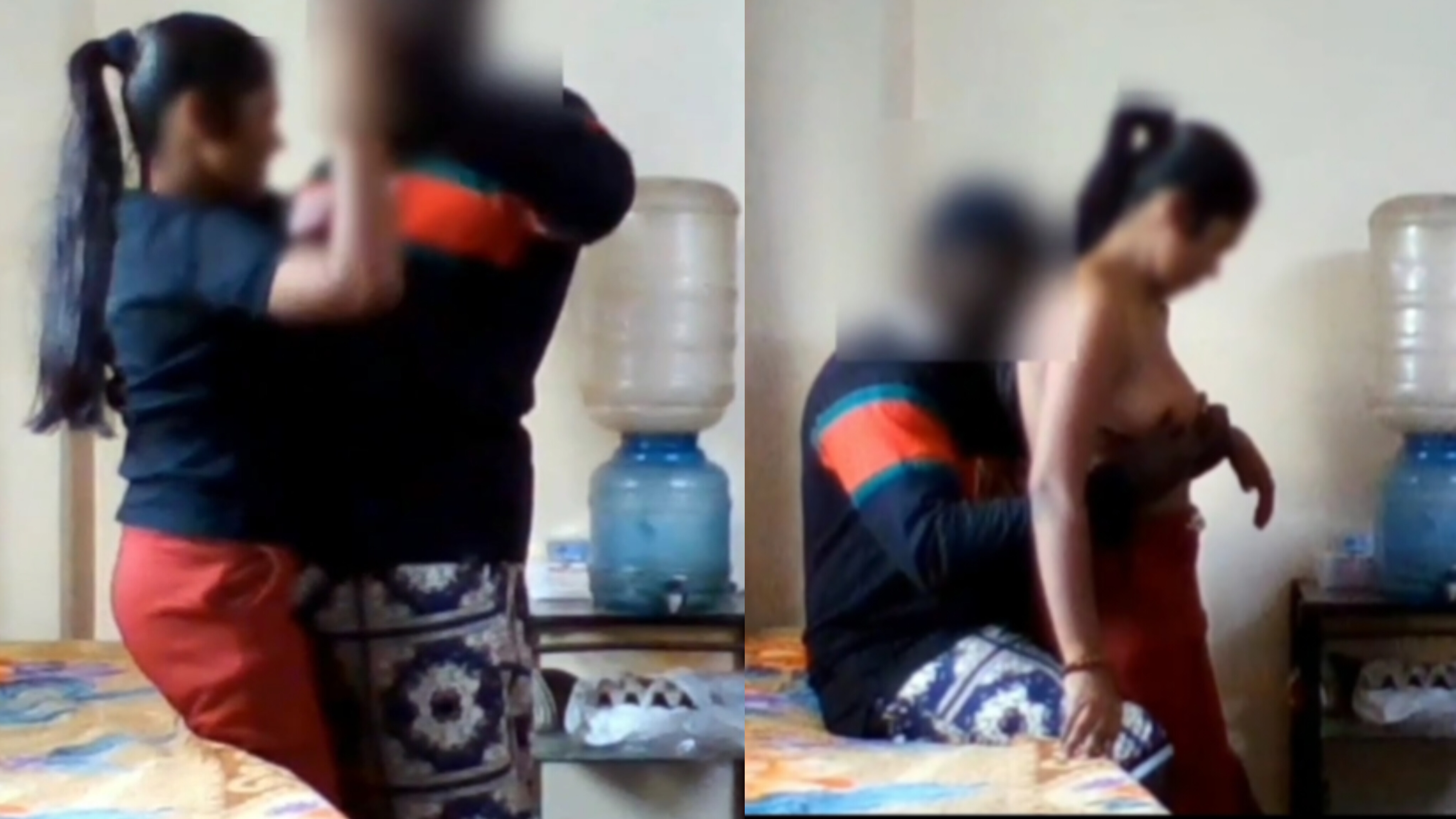 Fille indienne, Nigérian, couple interracial cocu nigériane