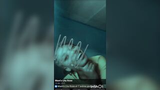 Mam’s la rose exposée par son ami lesbienne en appel vidéo