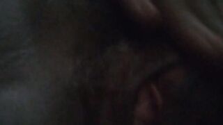 Girlfriend fingering in the bathroom part 2