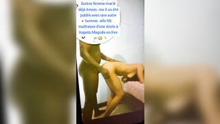 Il envoie la vidéos d’une mariée infidèle a son mari sur wathsapp pour se moquer