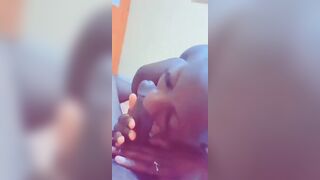 Fellation d’une camerounaise Cynthia fianga