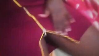 Kenyan teacher woman masturbating after work