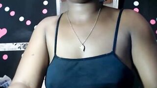 Black Amateur With Saggy Breasts