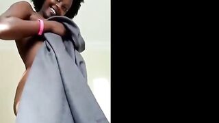 African Amateur with a Large Clitoris