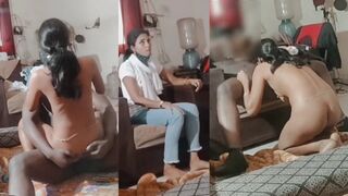 Un Nigérian qui se fait une Nepali au mall  Nigerian indian asian