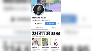 Mariame diallo  Guinéenne se fait baiser par son mec