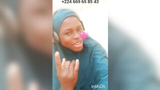 Ada bobo traore jeune Guinéenne se masturbe pendant le ramadan
