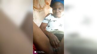 Village woman showing her beautiful pussy to everyone