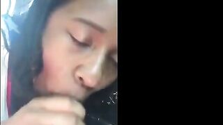 Black Woman Gives Outdoor Blowjob