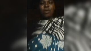 Older village woman masturbating