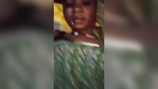 Hausa woman lonely at night