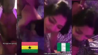 Des hommes ghanéens et nigérians baisent une étudiante indienne à Londres.