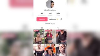 Vidéo fuitée d'une belle  tiktokeuse