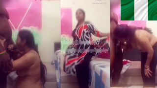 Jeune Indienne traditionnelle baisant avec un Nigérian