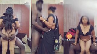 Nigérian et Indienne : salope indienne voisine se fait défoncer par Africain