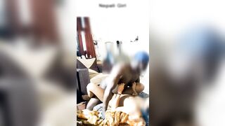 Une belle jeune femme indienne et un homme nigérian