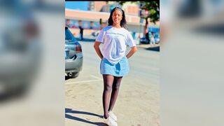 Hot Zambian university girl masturbating  part 2