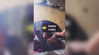 Hawah condé la jeune pute de gbessia se masturbe
