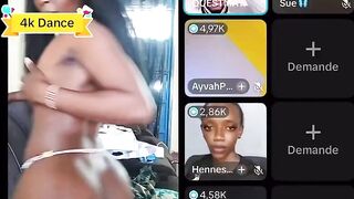 Belle chatte TIKTOK LIVE